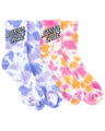 Stack Strip Santa Cruz Women'S Mid Socks (2 Pack) - Beachin Surf