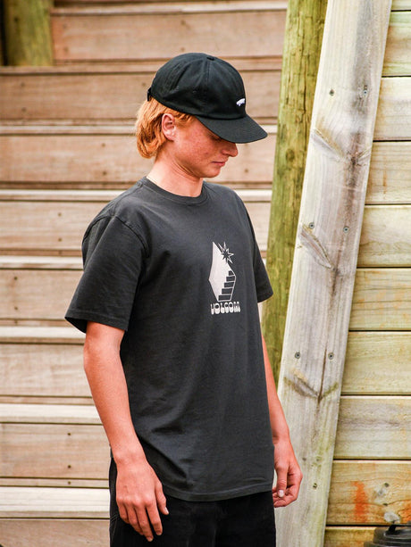 STAIRWAY SHORT SLEEVE TEE SHIRT | VOLCOM | Beachin Surf