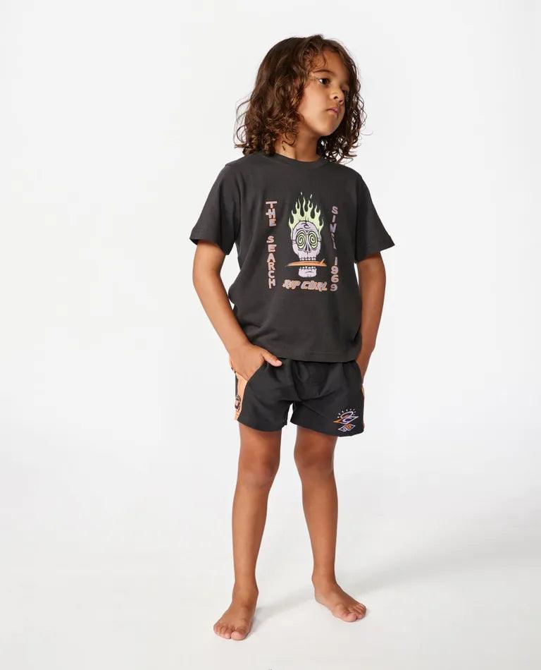 Static Youth Skull Tee - Boys (1-8 years) - Beachin Surf