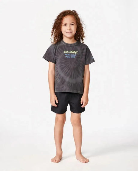 Static Youth Slogan Tee - Boys (1-8 Years) - Beachin Surf