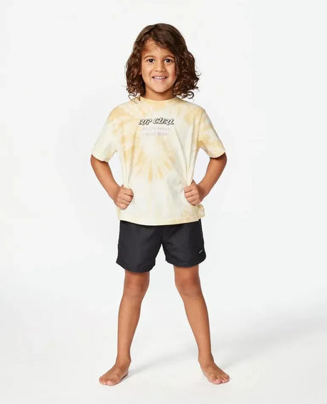 Static Youth Slogan Tee - Boys (1-8 Years) - Beachin Surf