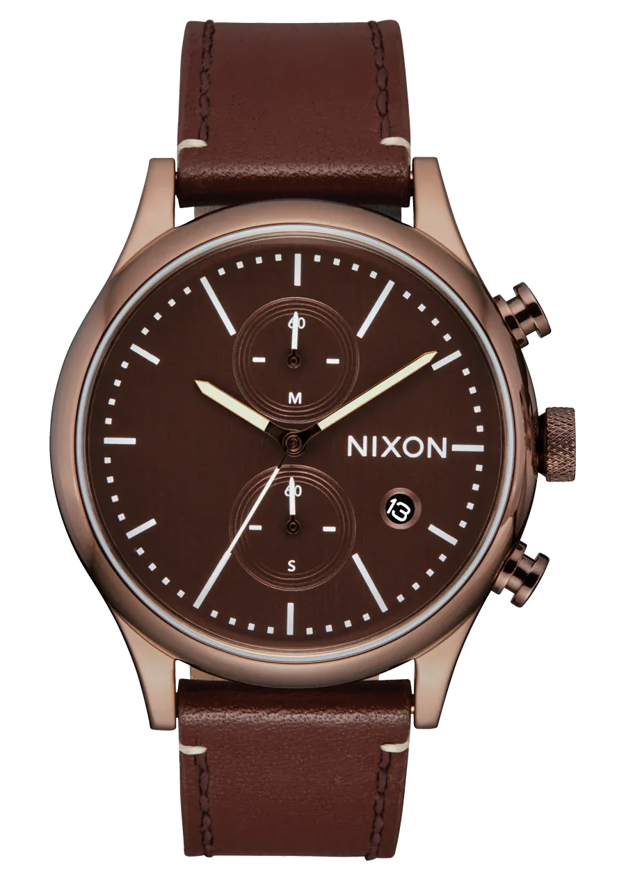 Station Chrono Leather - Beachin Surf