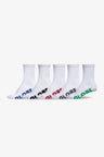 Stealth Crew Sock 5 Pack - Beachin Surf