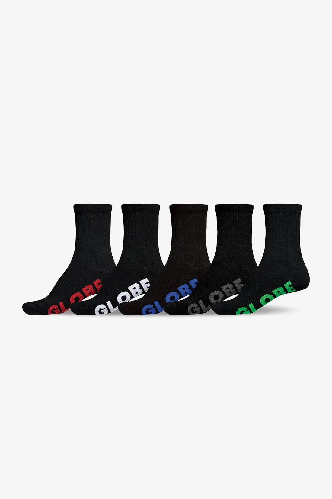 Stealth Crew Sock 5 Pack - Beachin Surf