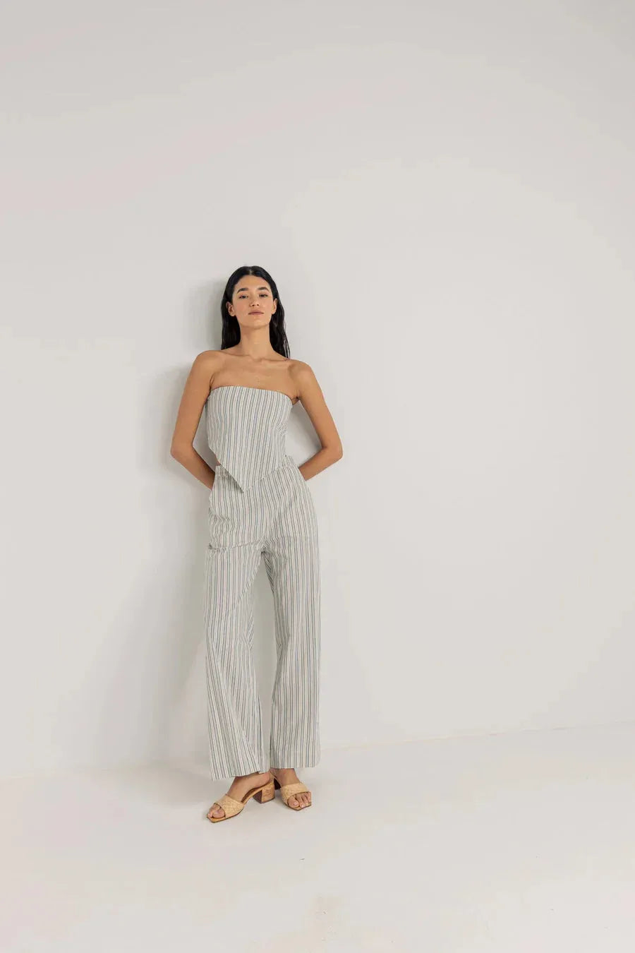 Stella Stripe Wide Leg Pant - Beachin Surf