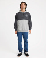 Stone CB Pullover Fleece - Heather Grey - Beachin Surf
