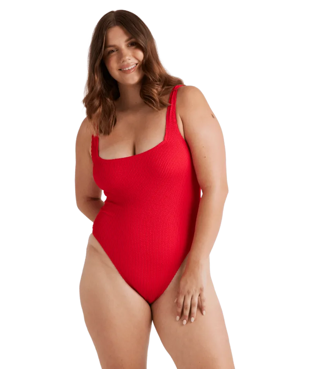 SUMMER HI SQUARE NECK 1PC - Beachin Surf