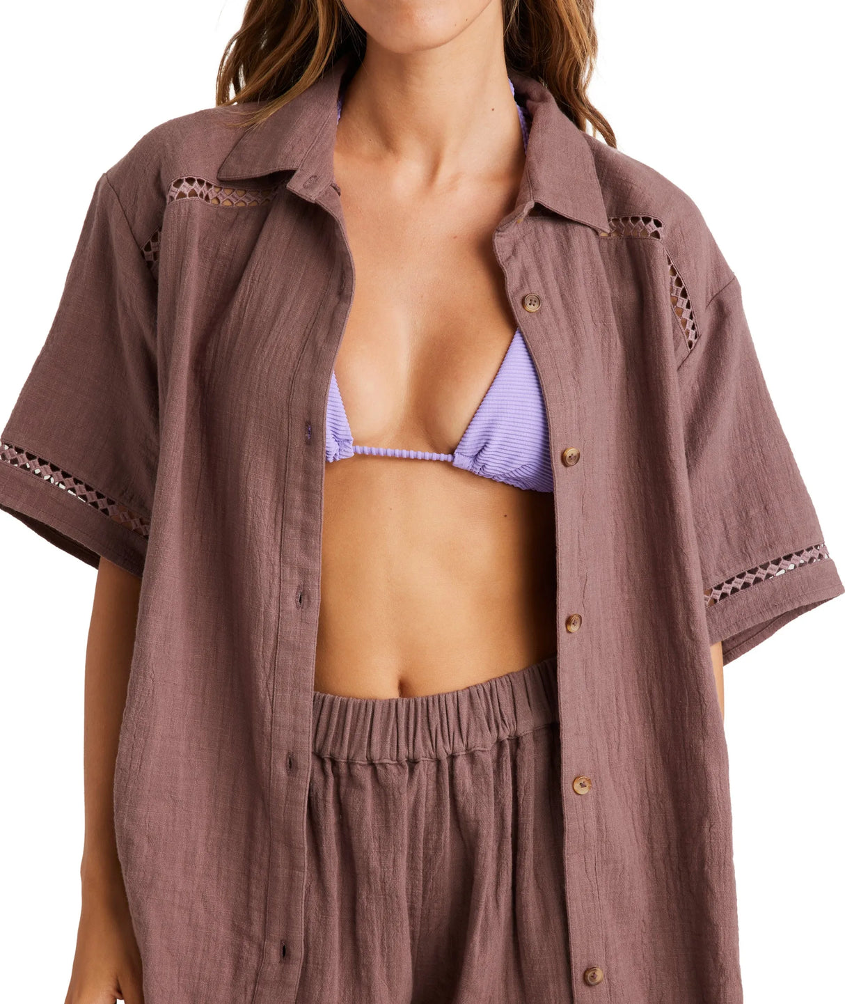 Summers End Blouse - Beachin Surf