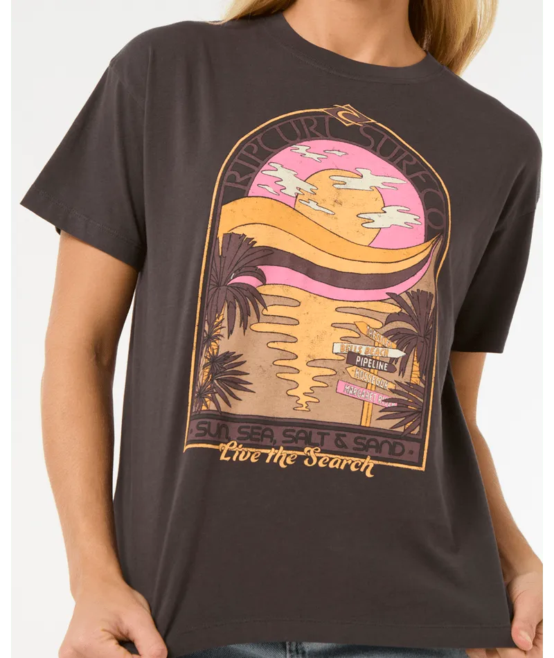 Sun & Sea Relaxed Tee - Beachin Surf
