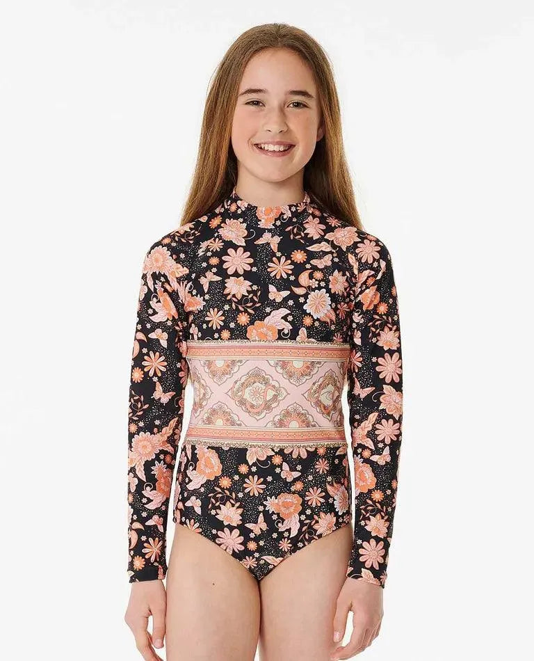 Sun Catcher Long Sleeve Surf Suit - Girls (8-16 Years) - Beachin Surf