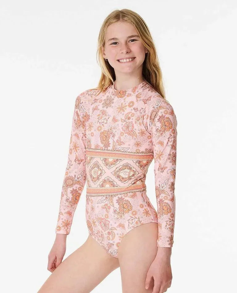 Sun Catcher Long Sleeve Surf Suit - Girls (8-16 Years) - Beachin Surf