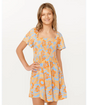Sun Sol Shirred Dress- Girl - Beachin Surf
