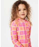 Sun UPF LS Surfsuit - Girl - Beachin Surf