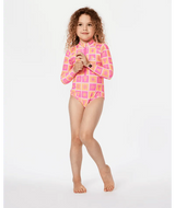 Sun UPF LS Surfsuit - Girl - Beachin Surf