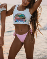 Sunkissed Tie Side Tropic Bikini Bottom - Beachin Surf
