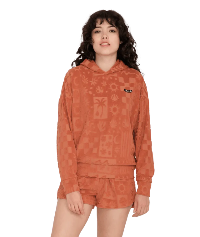 Sunny Wild Terry Cloth Po - Beachin Surf