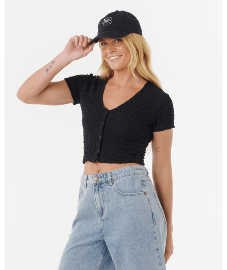 Sunset Luau Textured Tee - Beachin Surf