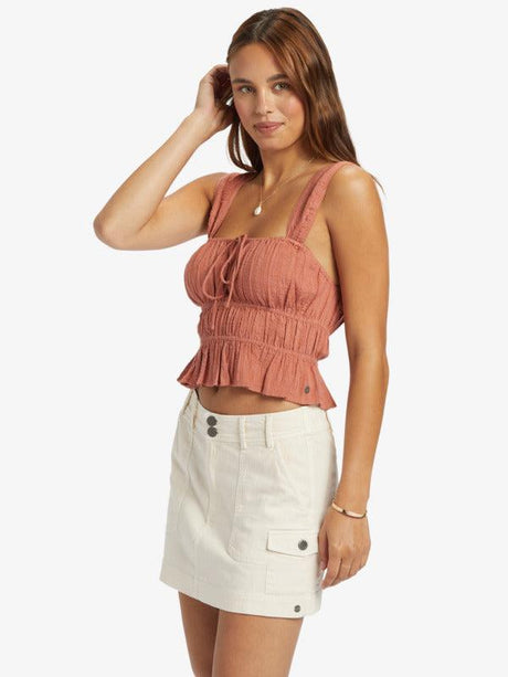 Sunset Mist Cropped Vest Top - Beachin Surf