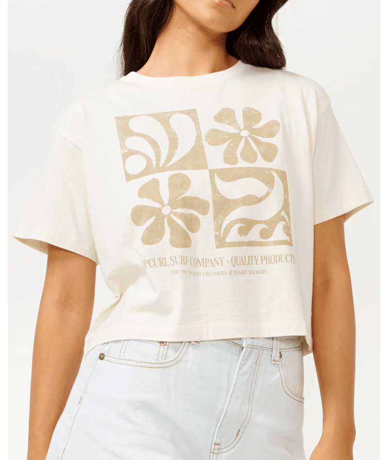 SUNSET SEEKER CROP TEE - Beachin Surf