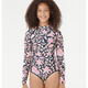 Sunset Skies Long Sleeve Surf Suit Swimsuit - Girls - Beachin Surf