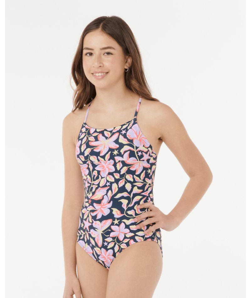 Sunset Skies One Piece - Girl - Beachin Surf