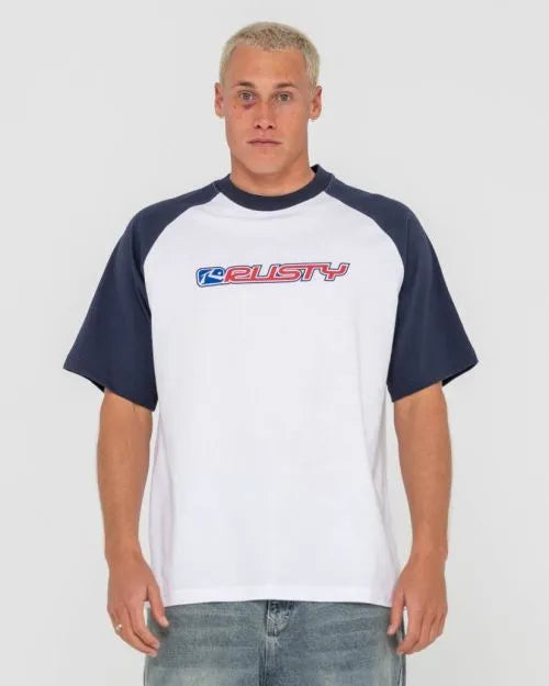 Swaglan Raglan Short Sleeve Tee - Beachin Surf