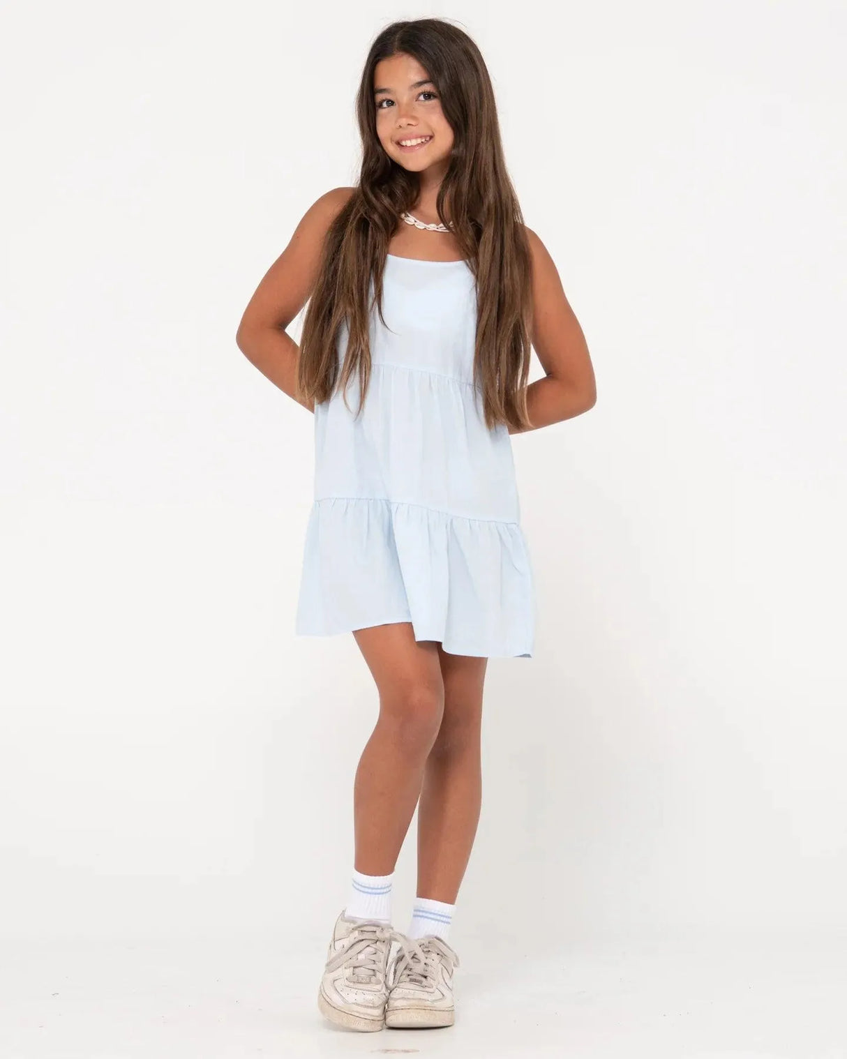 Sweet Water Tierd Slip Dress Girls - Beachin Surf