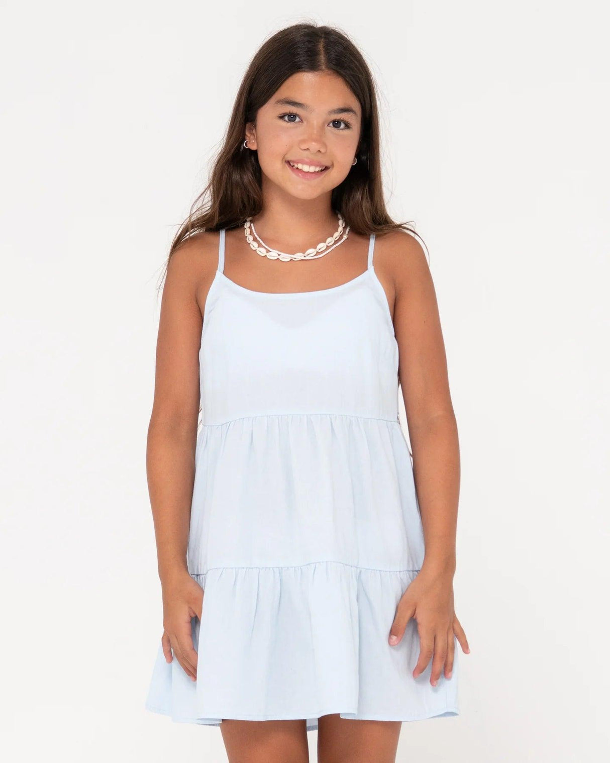 Sweet Water Tierd Slip Dress Girls - Beachin Surf