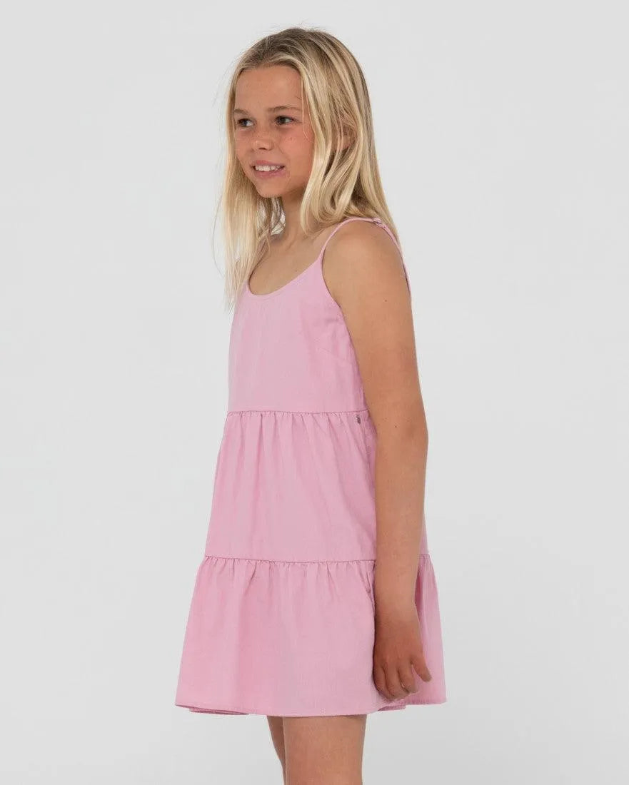Sweet Water Tierd Slip Dress Girls - Beachin Surf