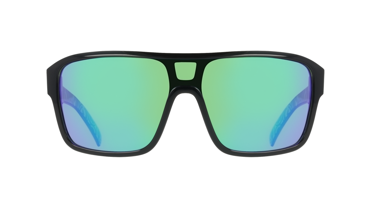 Dragon Remix - Black Icon Green w/ LUMALENS Green Ion