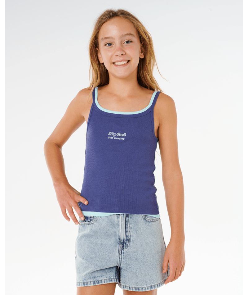 Tabby Denim Short - Girl - Beachin Surf