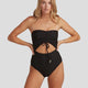 Tanlines Bandeau One Piece - Beachin Surf