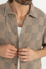 Tanner Check Ss Shirt - Beachin Surf
