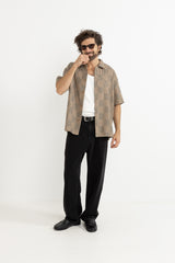 Tanner Check Ss Shirt - Beachin Surf