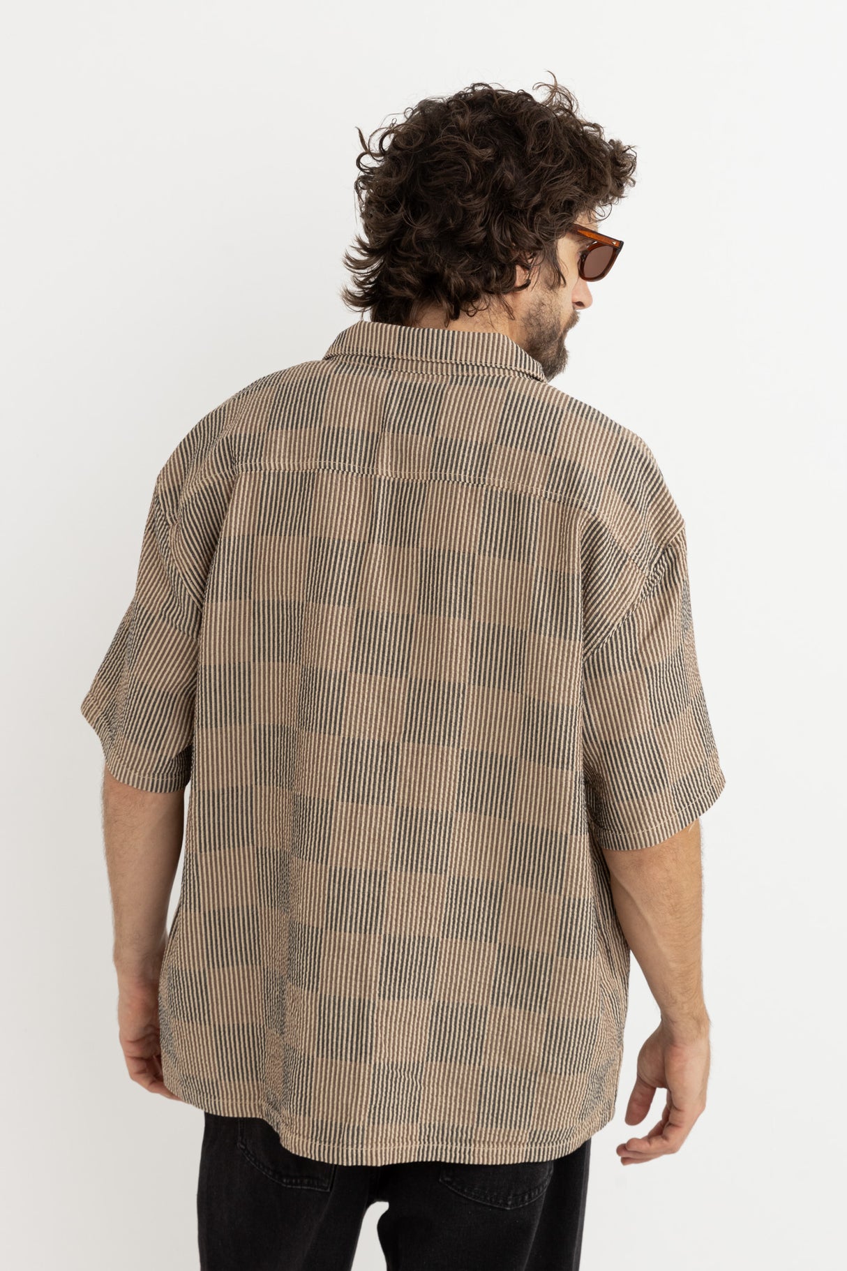 Tanner Check Ss Shirt - Beachin Surf