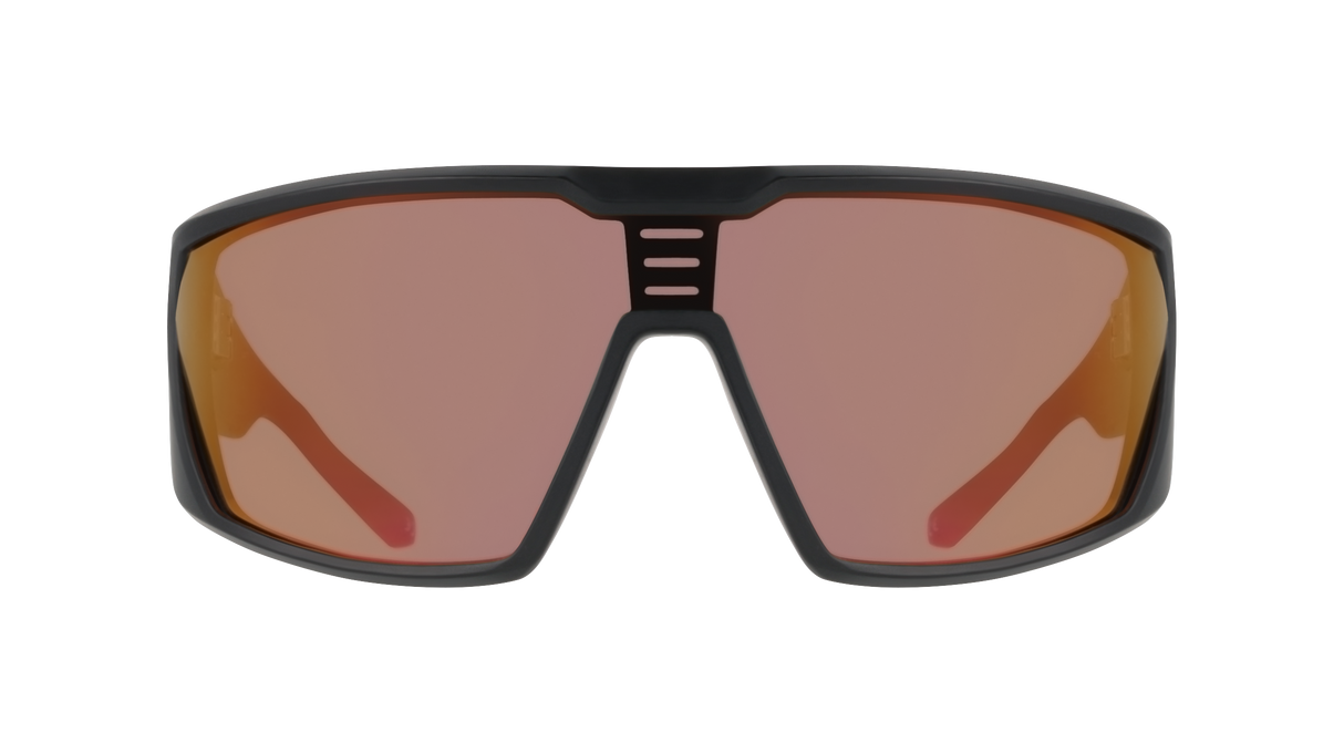 Dragon Chasm - Matte Black w/ LUMALENS Red Ion