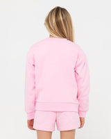 Thriving Relaxed Crew Fleece Girls - Beachin Surf