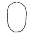 TIGER EYE & CYCLINDER LAVA BEAD CHOKER - Beachin Surf