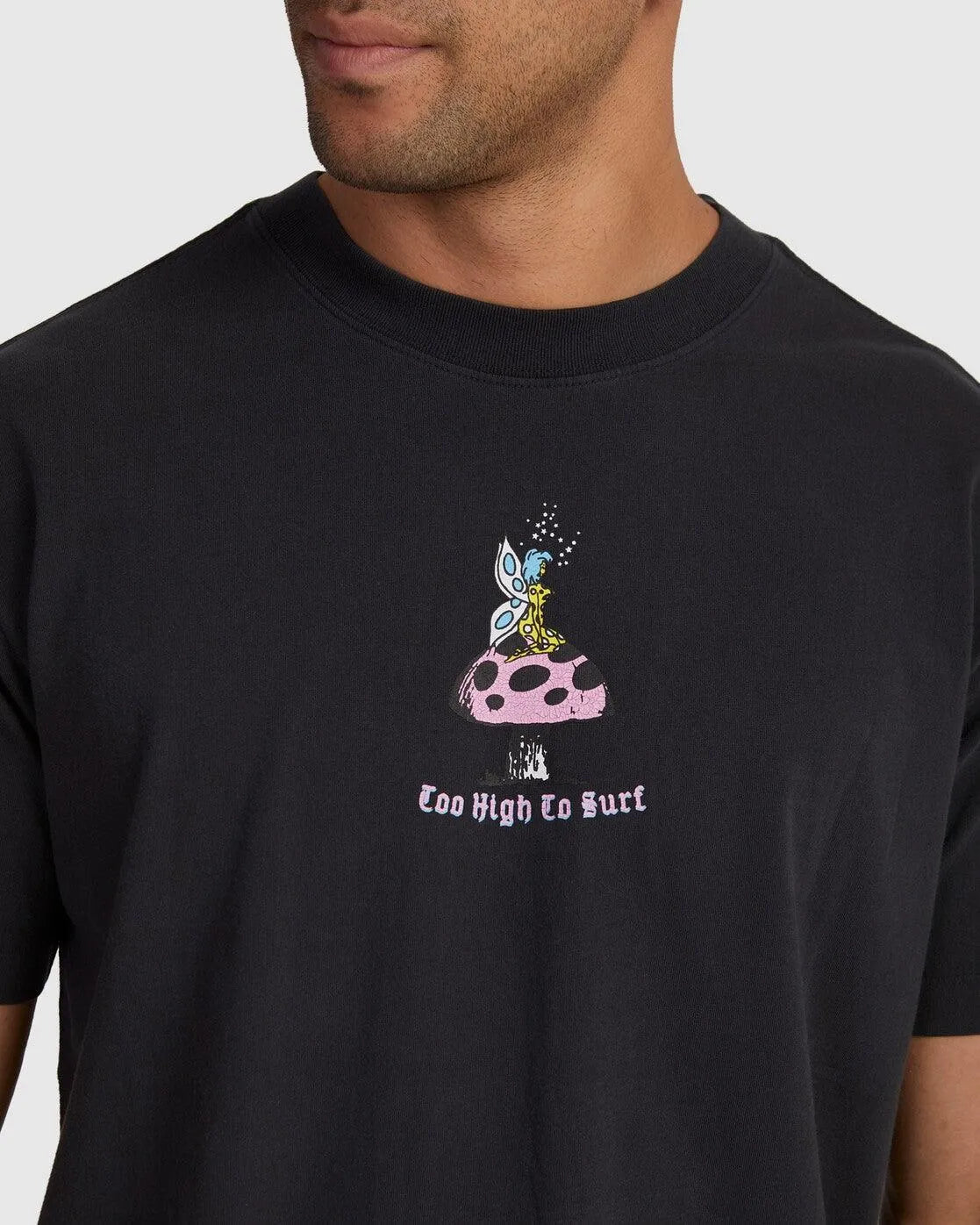 Too High Ss Tee - Beachin Surf