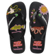 Top House Of Darwin Black - Beachin Surf