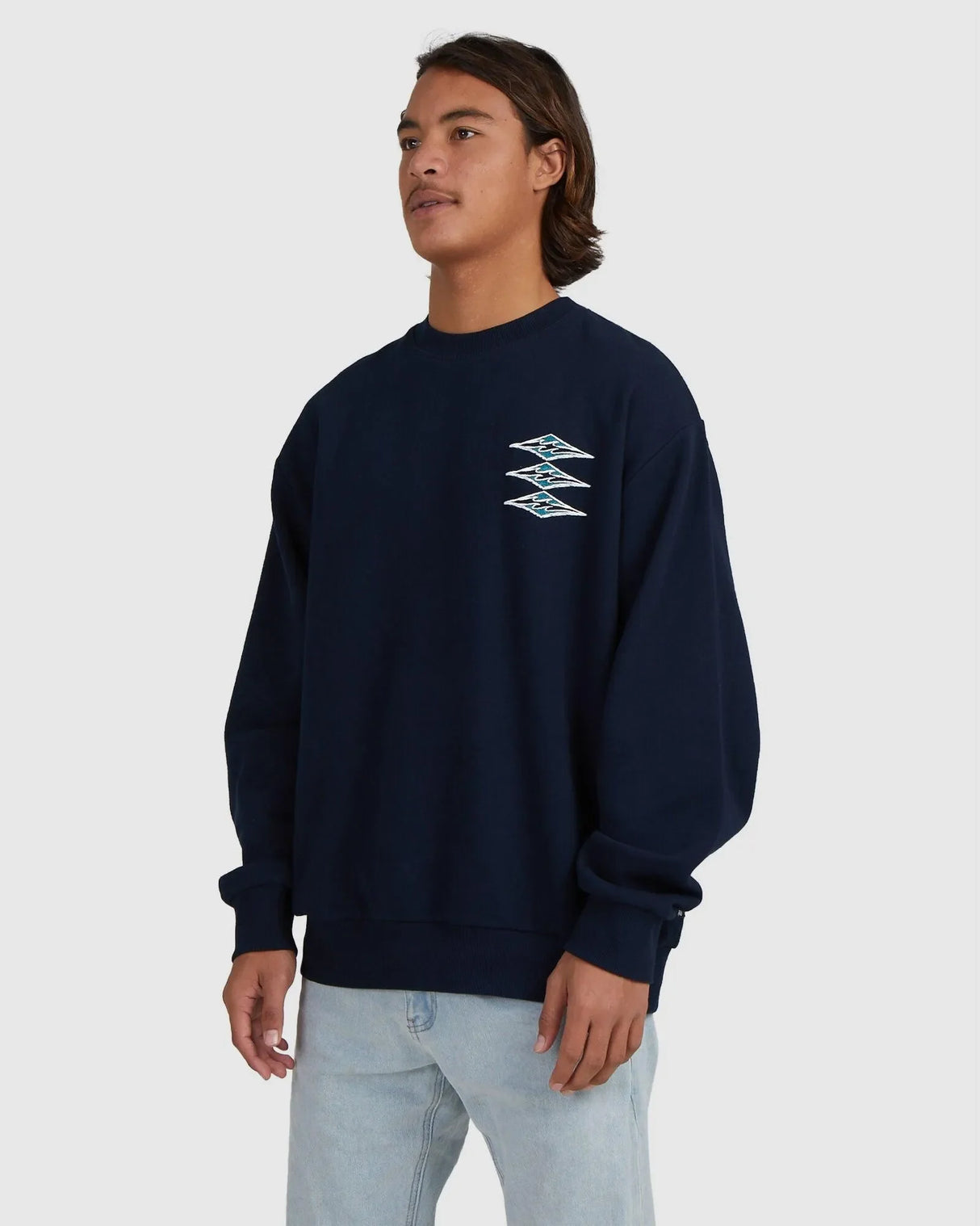 Triple Diamond Cewneck