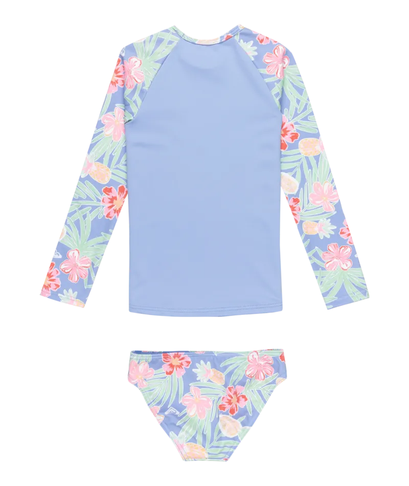 Tropical Story LS Lycra Set - Beachin Surf