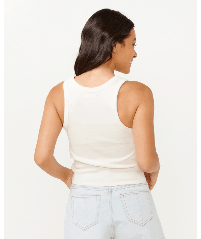 TROPICANA RIBBED TANK - Beachin Surf