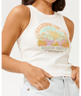 TROPICANA RIBBED TANK - Beachin Surf