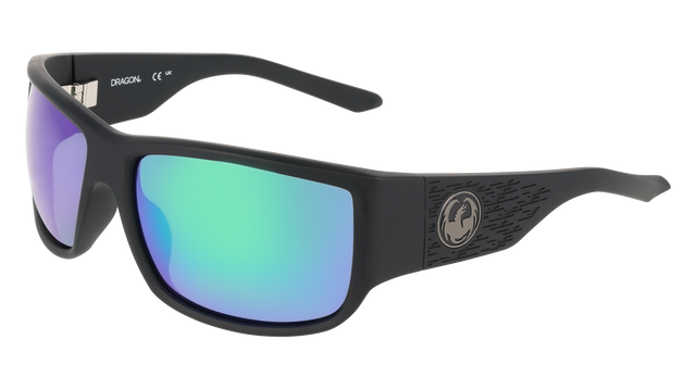 Dragon Blackout LL Matte Black / LL Green Ion Polar