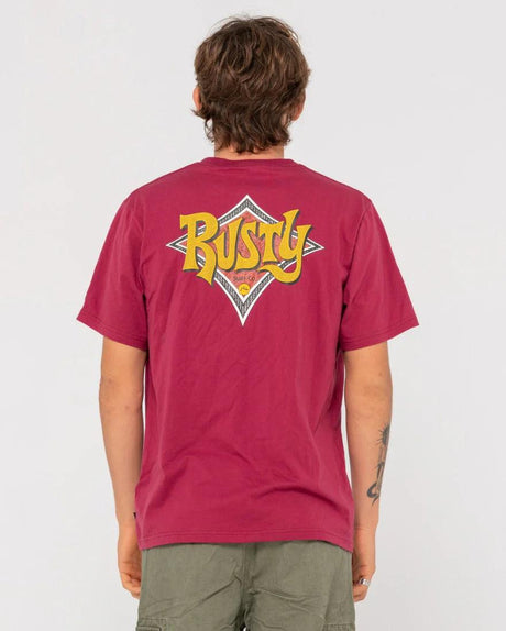 Twisted Diamond Graphic Tee - Beachin Surf