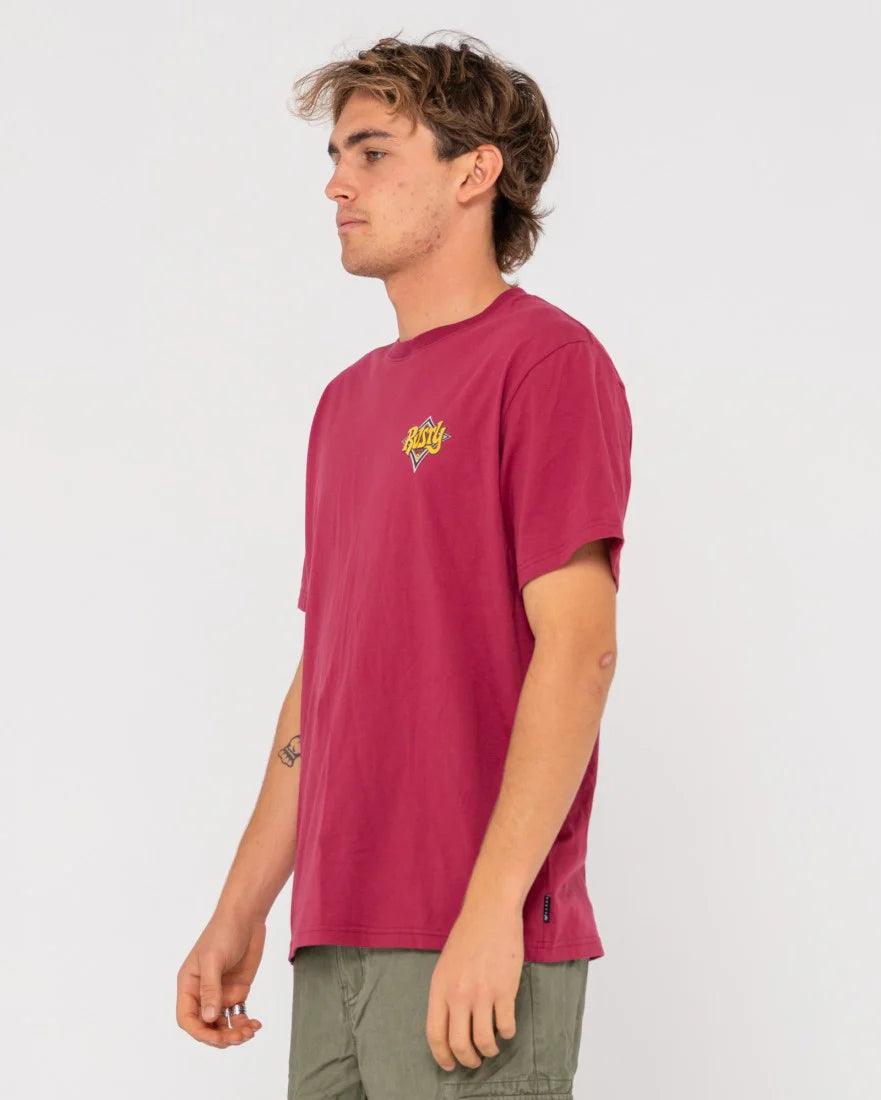 Twisted Diamond Graphic Tee - Beachin Surf