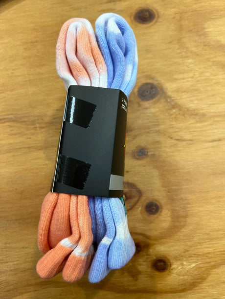 Tye Dye Crew Socks (2 pack) Girls - Beachin Surf