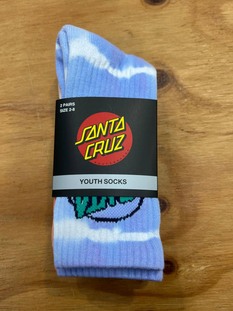 Tye Dye Crew Socks (2 pack) Girls - Beachin Surf