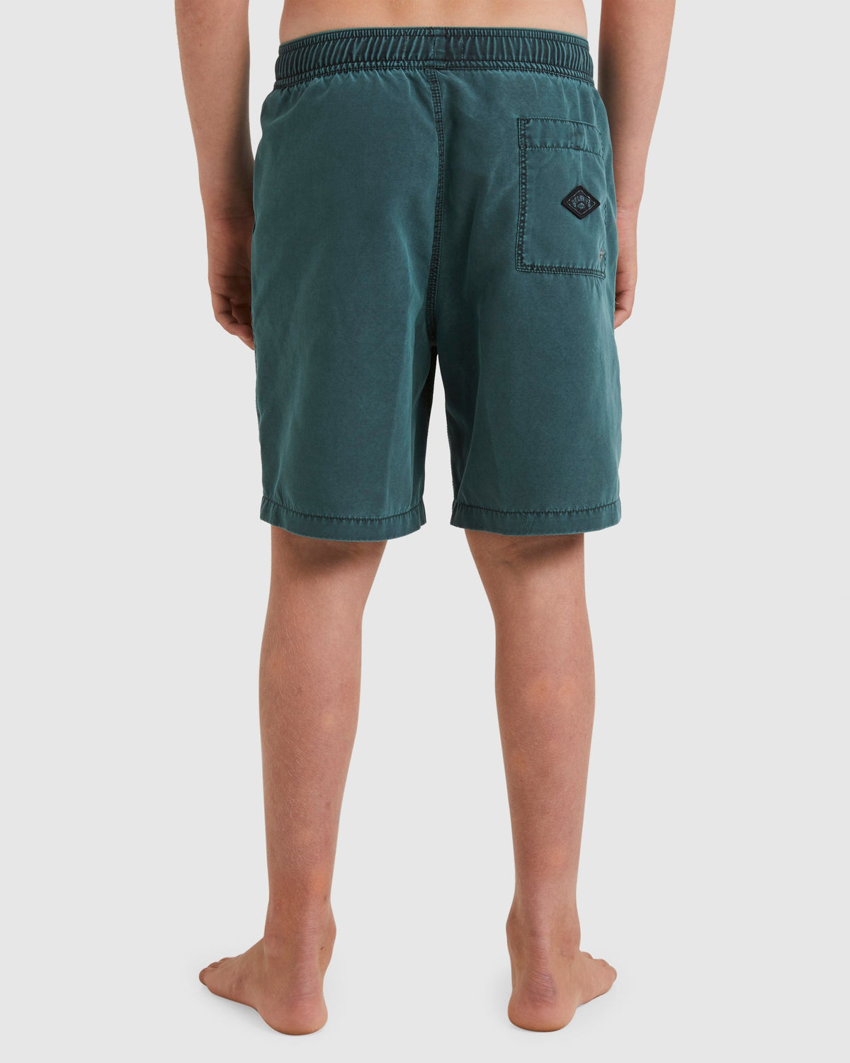 Billabong Boys 8-16 All Day Overdye Layback Boardshorts 16" - Dark Forest